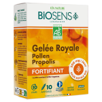 Biosens gel�e royale pollen propolis bio 10 ampoules