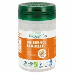 Biosens puissance sexuelle bio 40 gélules végétales Biosens puissance sexuelle bio 40 gélules végétales