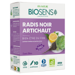 Biosens radis noir artichaut bio 10 ampoules