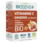Biosens vitamine c et ginseng bio 24 comprims