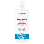 Biosince 1975 gel douche corps & cheveux pche blanche bio 1l
