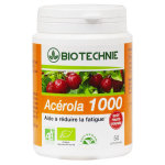 Biotechnie acérola 1000 bio 50 comprimés Biotechnie acérola 1000 bio 50 comprimés