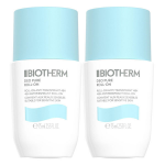 Biotherm do pure anti - transpirant au complexe minral roll - on lot de 2 x 75ml