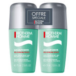 Biotherm homme aquapower dodorant extra fraicheur roll - on lot de 2 x 75ml