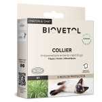 Biovetol - antiparasitaire - collier chat (38 cm marron) - x1