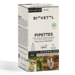 Biovetol - antiparasitaire - pipettes chiot / petit chien bio - 1, 5ml (x12)