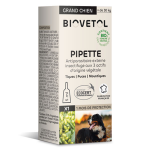 Biovetol - antiparasitaire - pipette grand chien  l?unit bio - 5ml