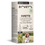 Biovetol - antiparasitaire - pipette moyen chien  l?unit bio - 3ml