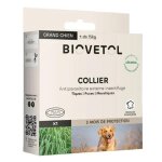 Biovetol collier antiparasitaire externe insectifuge grand chien