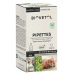 Biovetol pipettes anti puce anti tique chat / chaton bio 1ml x6