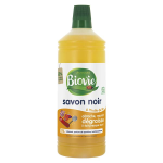 Biovie entretien multi - usages savon noir liquide à l'huile de lin 1l Biovie entretien multi - usages savon noir liquide à l'huile de lin 1l