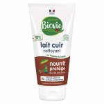 Biovie entretien spcifique lait cuir nettoyant beurre de karit 150ml