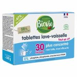 Biovie lave vaisselle tablette concentrée tout en un 30 unités Biovie lave vaisselle tablette concentrée tout en un 30 unités