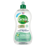 Biovie vaisselle mains super d�graissant huile essentielle de menthe et citron bio 500ml