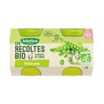 Bldina les rcoltes bio pot petits pois + 4m 2 x 130g