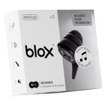 Blox gamme music - bouchons d'oreilles en silicone r�utilisable (1 paire)