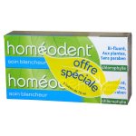 Boiron homéodent dentifrice soin blancheur chlorophylle lot de 2 x 75ml Boiron homéodent dentifrice soin blancheur chlorophylle lot de 2 x 75ml