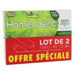 Boiron homodent dentifrice soin complet chlorophylle lot de 2 x 75ml