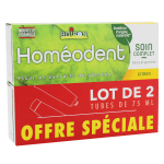 Boiron homodent dentifrice soin complet citron lot de 2 x 75ml
