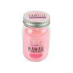 Bougie parfumée senteur vanille des iles tu es une maman en or 550g Bougie parfumée senteur vanille des iles tu es une maman en or 550g
