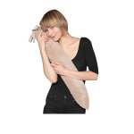 Bouillotte en polaire beige 114cm Bouillotte en polaire beige 114cm