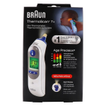 Braun thermoscan 7 + thermomtre auriculaire irt 6525we