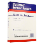 Bsn médical cutimed sorbion pansement 10x10cm 10 unités Bsn médical cutimed sorbion pansement 10x10cm 10 unités