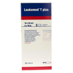 Bsn mdical leukomed t + pansement non tiss adhsif 10 x 25cm 5 units