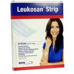 Bsn m�dical leukosan strip adh�sifs 6x 75mm sachet de 3