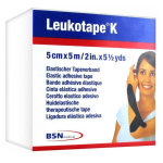 Bsn medical leukotape k bande adhsive elastique 5cmx5m noir 1 unit