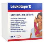 Bsn medical leukotape k bande adh�sive elastique 5cmx5m rose 1 unit�