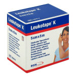 Bsn medical leukotape k bande adhsive elastique chair 5cm x 5m
