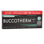 Buccotherm dentifrice blancheur charbon lot de 2 x 75ml Buccotherm dentifrice blancheur charbon lot de 2 x 75ml