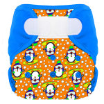Bumdiapers couche lavable + 1 insert firmin le pingouin 0 - 3 ans Bumdiapers couche lavable + 1 insert firmin le pingouin 0 - 3 ans