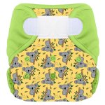 Bumdiapers couche lavable + 1 insert nicolas le koala 0 - 3ans +