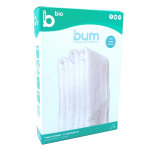 Bumdiapers insert jour / nuit pré - plié 14 épaisseurs coton bio 0 - 3ans 1 unité Bumdiapers insert jour / nuit pré - plié 14 épaisseurs coton bio 0 - 3ans 1 unité