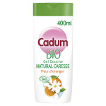 Cadum bio douche natural caresse fleur d'oranger 400ml