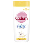 Cadum douche surgras douceur de lait vanille 400ml