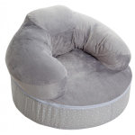 Candide cosyrelax gris coussin multifonction evolutif