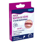 Care + patch bouton de fi�vre - boite de 15 patchs - eg labo