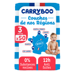 Carryboo couches de nos r�gions taille 3 (4 - 9kg)
