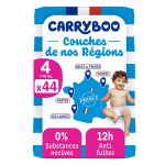 Carryboo couches de nos r�gions taille 4 (7 - 18kg)