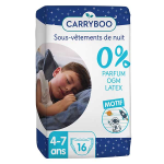 Carryboo sous - vtement de nuit garon 4 - 7ans 16 units