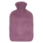 Cassandra bouillotte caoutchouc polaire vieux rose