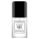 Catrice ongles power gel 2 en 1 base & top coat 10, 5ml Catrice ongles power gel 2 en 1 base & top coat 10, 5ml