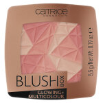 Catrice visage blush box glowing poudre multicolore n�010 dolce vita 5, 5g