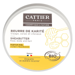 Cattier beurre de karit parfum miel bio 100g