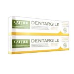 Cattier dentifrice dentargile citron lot de 2 x 75ml Cattier dentifrice dentargile citron lot de 2 x 75ml