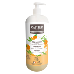 Cattier gel douche clmentine fleur d'oranger bio 1l
