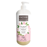 Cattier gel douche rose pivoine bio 1l
